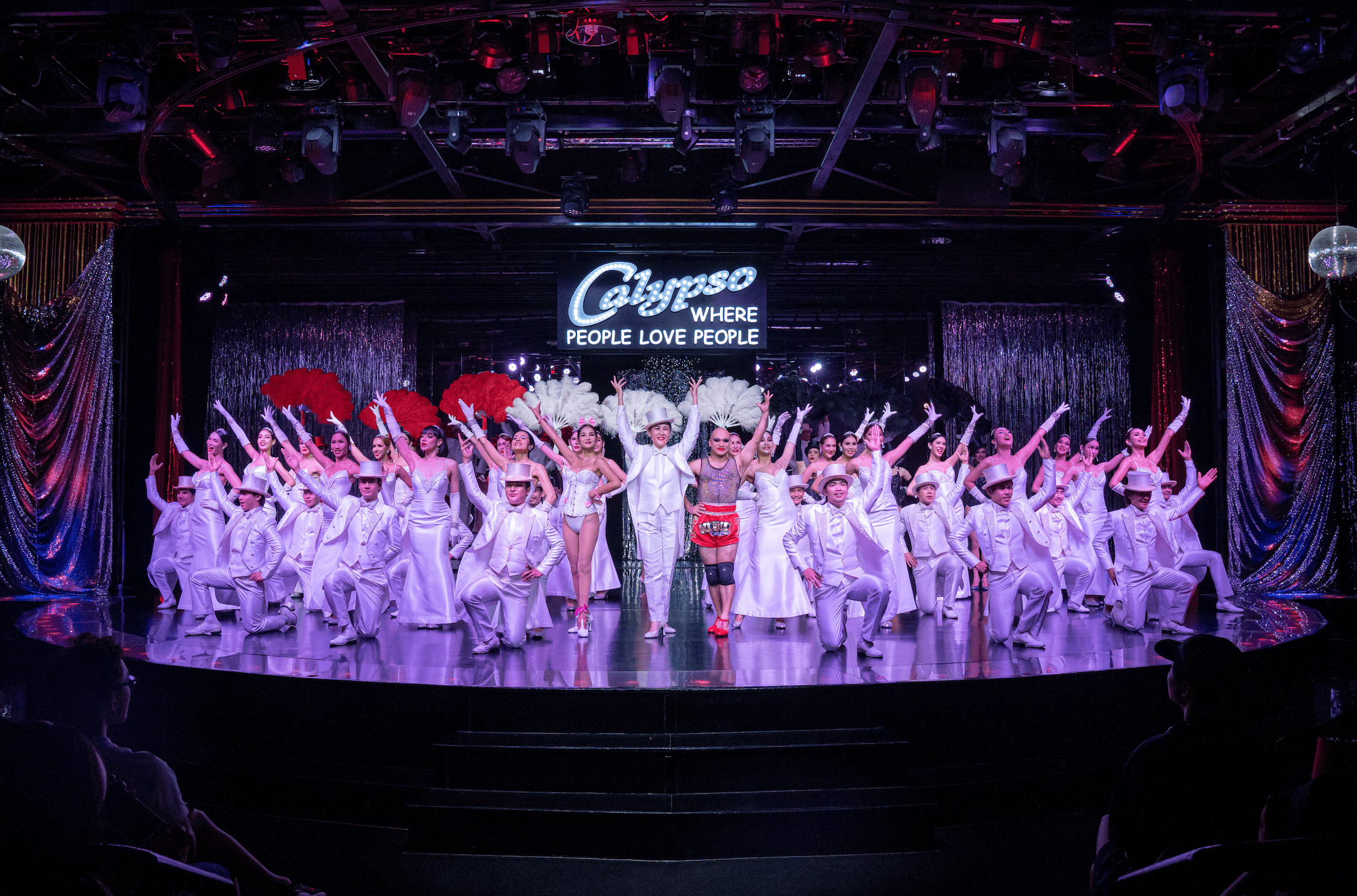 Calypso Cabaret Bangkok 歌舞秀宣傳封面