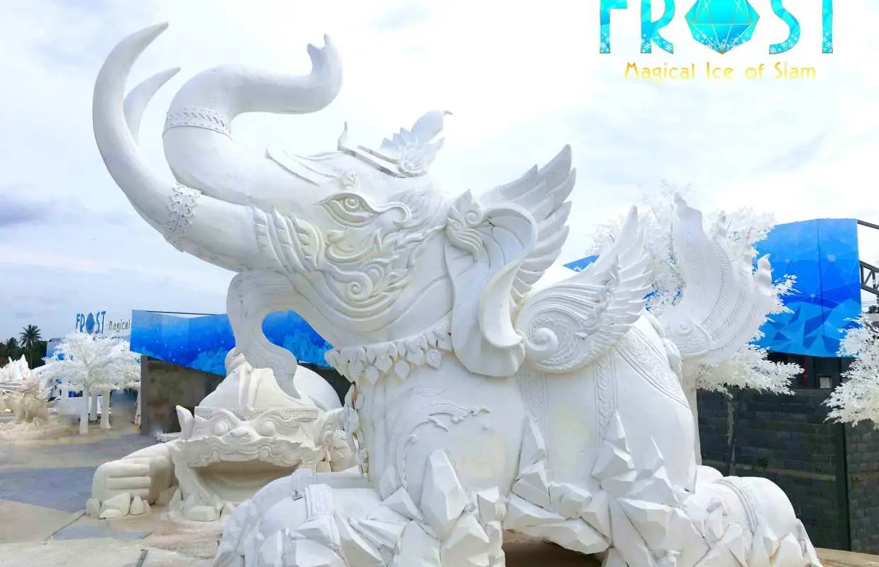 芭達雅 Frost Magical Ice of Siam 冰雕場館外觀
