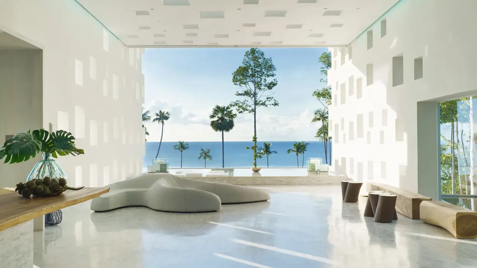Hyatt Regency Koh Samui 面海大廳休息區