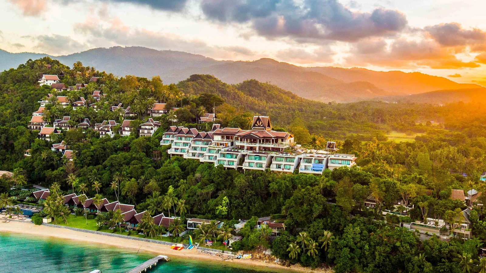 蘇梅島達林岩與利巴諾伊西岸住宿比較,來源照片為 InterContinental Koh Samui Resort